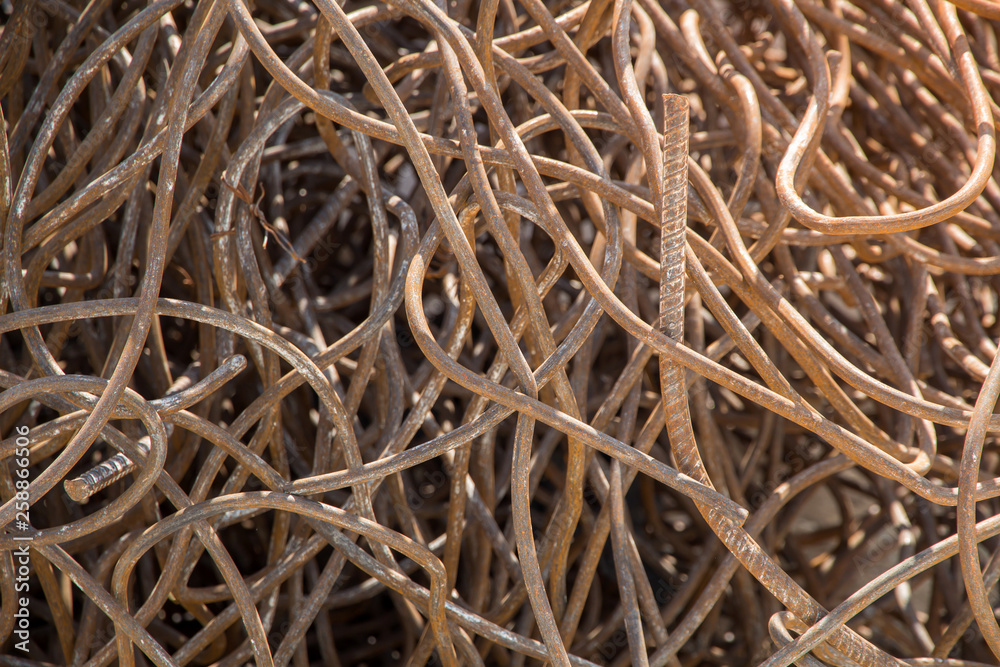 Steel roll rusty for recycling industry,Business recycle waste scrap metal separation