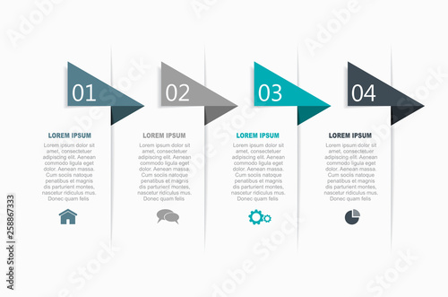 Infographic design template with place for your data. Vector illustration.