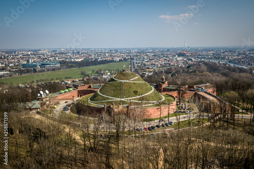 Poland, Cracow, Kościuszko Mound