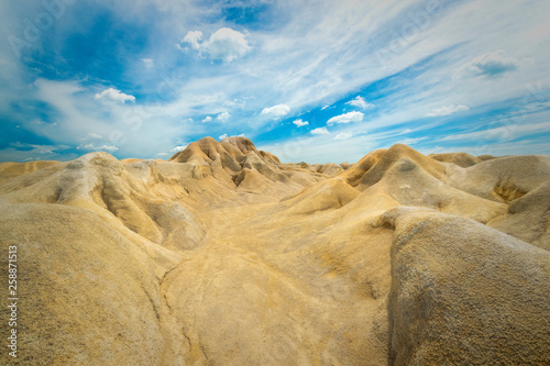 yellow desert bintan island, tanjung piang city, indonesia