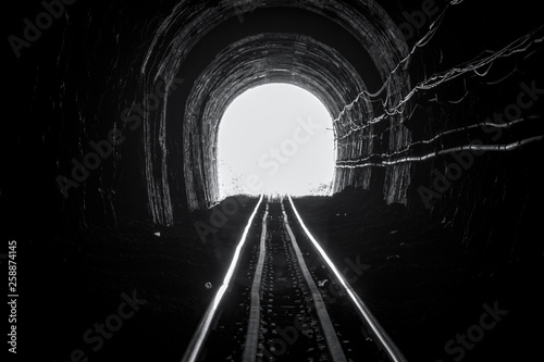 Fotografie, Obraz Train tunnel