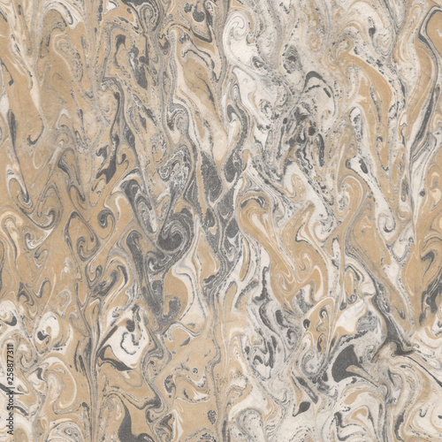Tan Seamless marble texture paper background. Abstract backdrop.