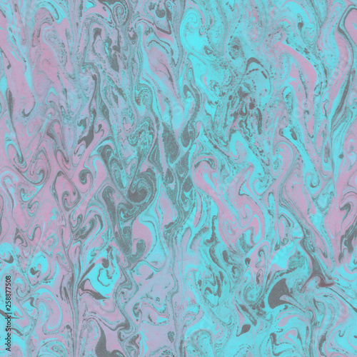 Blue Pink Seamless marble t...