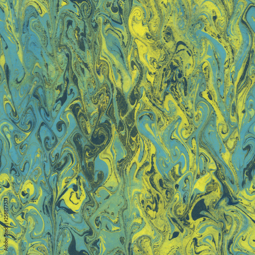 Yellow Seamless marble text...