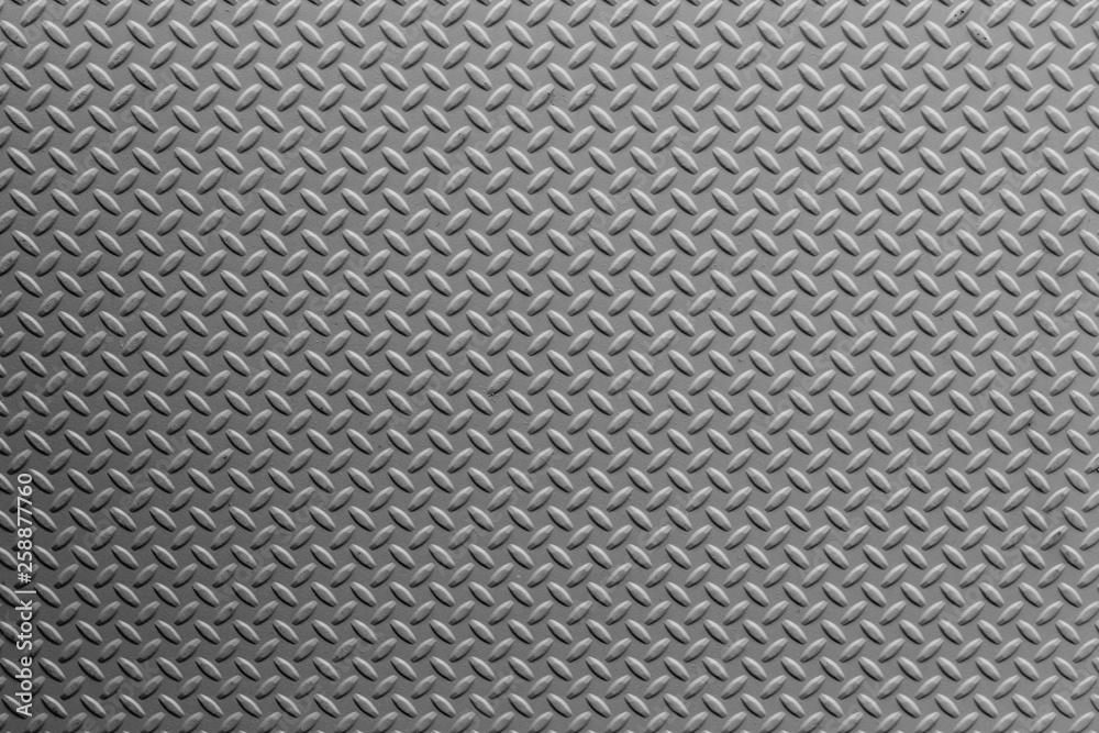 Metal floor plate with diamond pattern, steel plate background Metal floor plate with diamond pattern, steel plate background