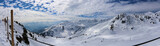 Panorama na alpy 