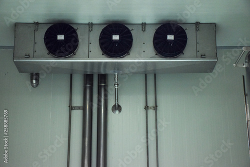 Cooling fan in room temperature control photo