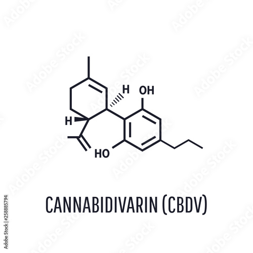 Cannabidivarin CBDV . Plants with relatively high levels of CBDV
