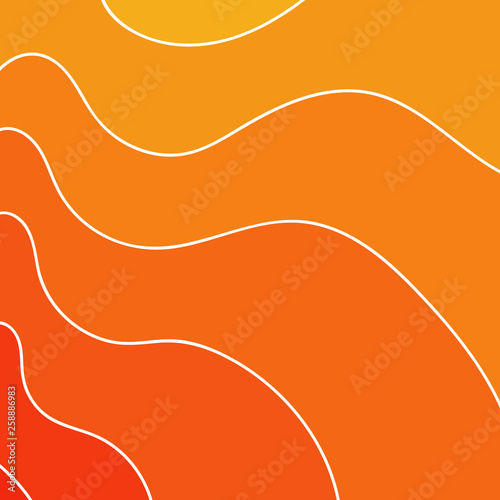 Abstract wavy background in tones. Pattern winding lines