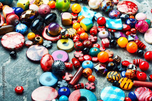 Beads or colorful beads