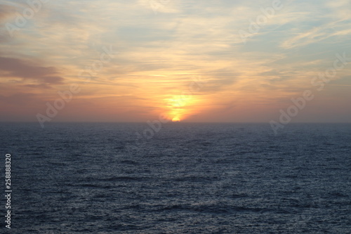 Sundown over the sea © Patrick