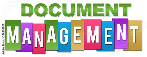 Document Management Professional Colorful 