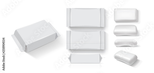packaging for soap vector