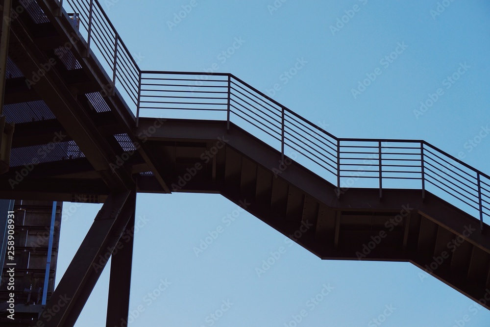 Fototapeta premium stairs architecture in Bilbao Spain