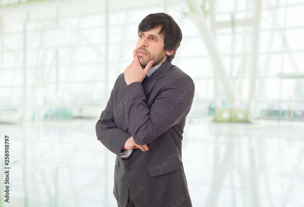 businessman thinking businessman thinking
