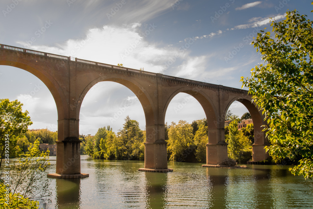 Fototapeta premium bridge over the river
