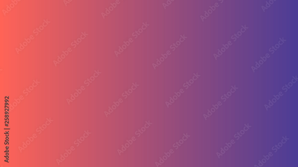 Abstract gradient from ultraviolet - colors of 2018 to the color of living coral - color of the Year 2019.