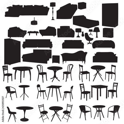  silhouette furniture set