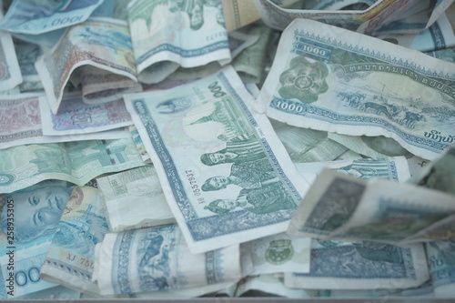 いろんな国のお札 お金 アジア ヨーロッパ など Stock Photo Adobe Stock