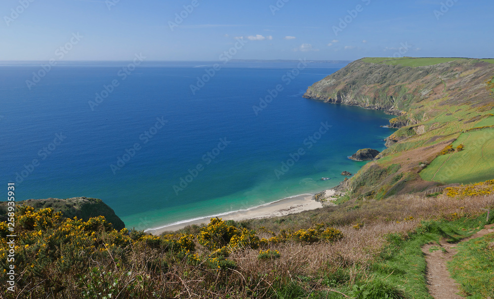 Lantic Bay Views, Cornwall, England Lantic Bay Views, Cornwall, England