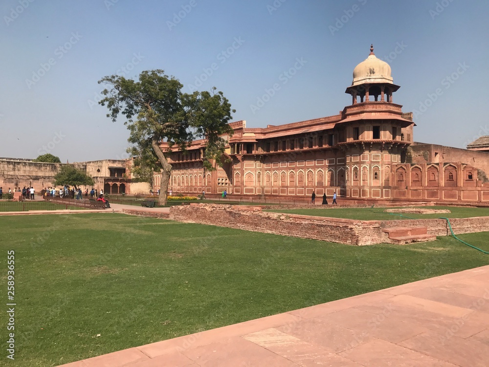 Agra Fort in India