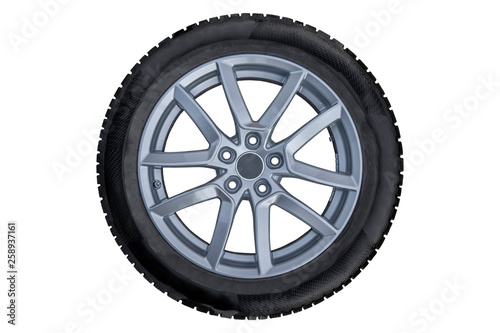 Car tire type with aluminum isolated