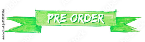 pre order ribbon