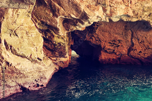 Rosh Hanikra grottoes  ocean view