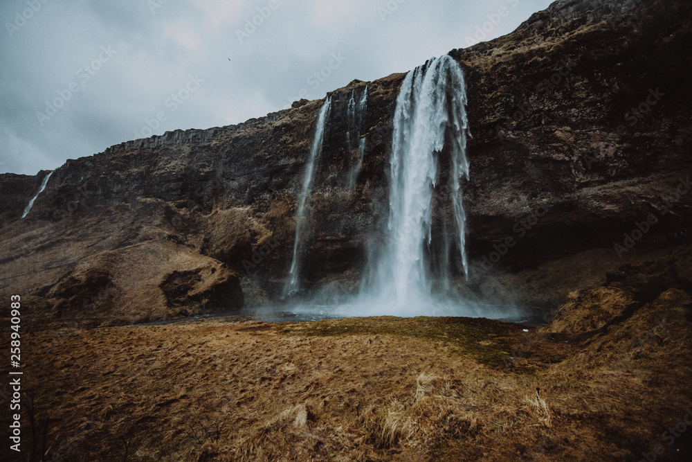 Obraz premium Iceland - Seljalandsfoss