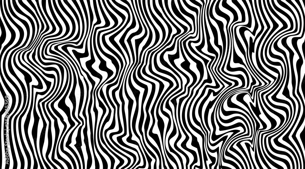 Abstract trend vector EPS10 with zebra pattern texture background