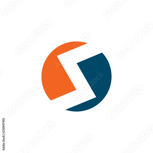 Free Download S letter logo design vector template - GFXLoad