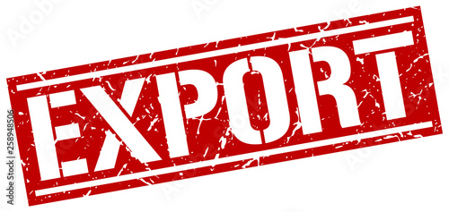 export square grunge stamp