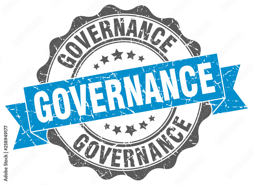 Fototapeta premium governance stamp. sign. seal