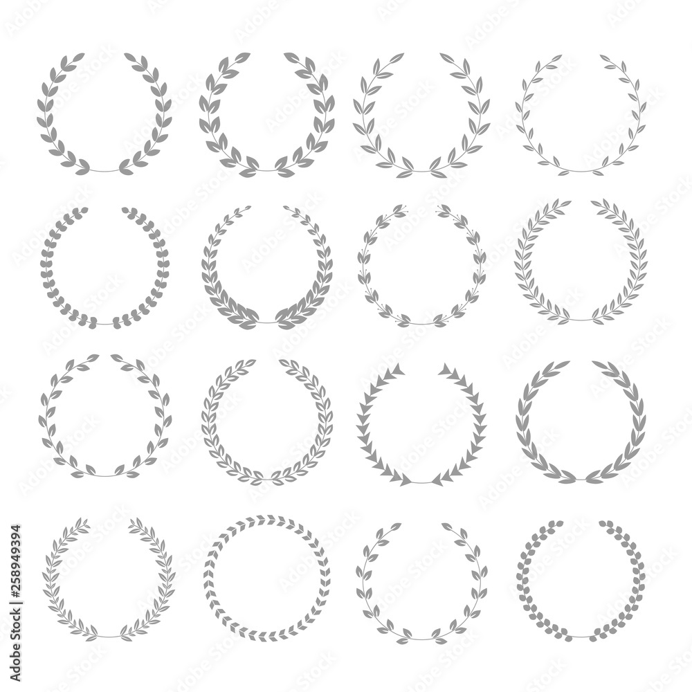 Laurel wreath set Laurel wreath set