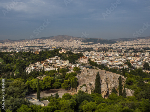 The cityscape from Acropolis