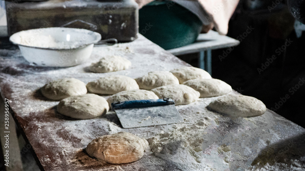 making dough for cakes making dough for cakes