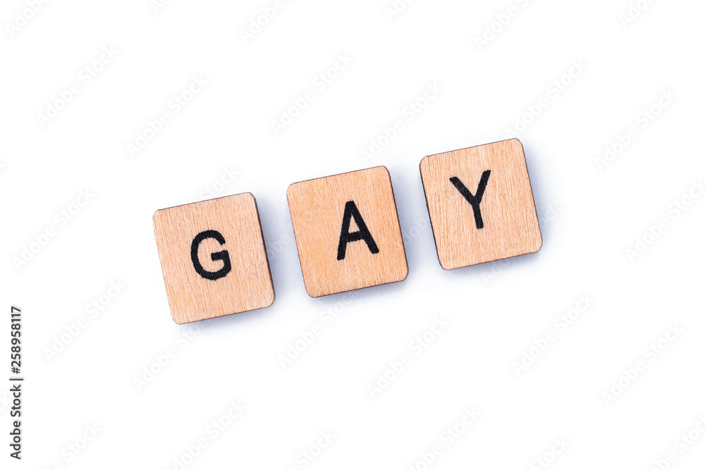 The word GAY