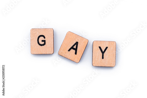 The word GAY