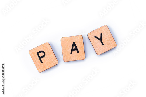 The word PAY