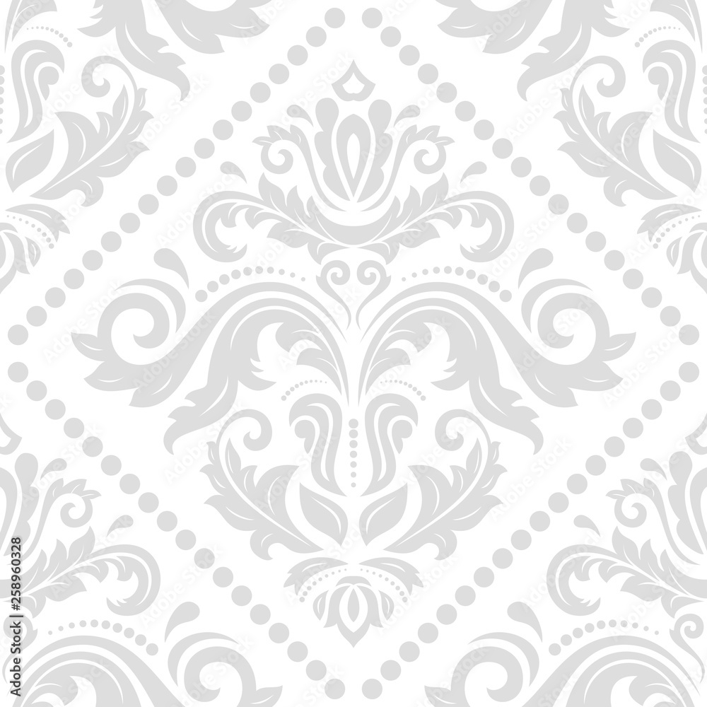 Orient vector classic pattern. Seamless abstract background with vintage elements. Orient background. Light ornament for wallpaper and packaging Orient vector classic pattern. Seamless abstract background with vintage elements. Orient background. Light ornament for wallpaper and packaging