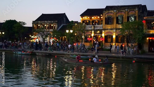 The village of Hoi An in Vietnam