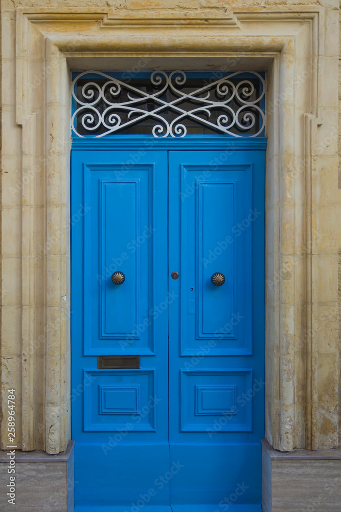 Traditional front door from Malta