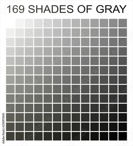 169 shades of gray