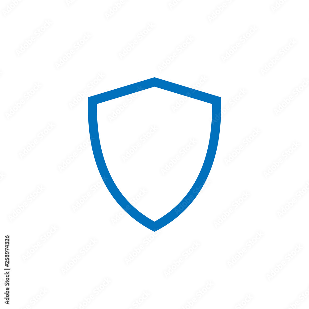 Shield icon vector. Protection icon vector. Security vector icon Shield icon vector. Protection icon vector. Security vector icon