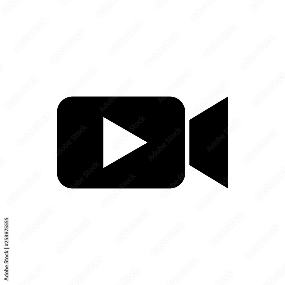Video camera icon vector. Video Camera. Camera Icons. Movie Sign. Cinema Video camera icon vector. Video Camera. Camera Icons. Movie Sign. Cinema