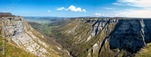 Obraz na płótnie Panorama from Monte Santiago w salonie
