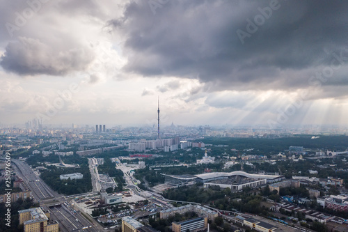 View of VDNH from above © dima
