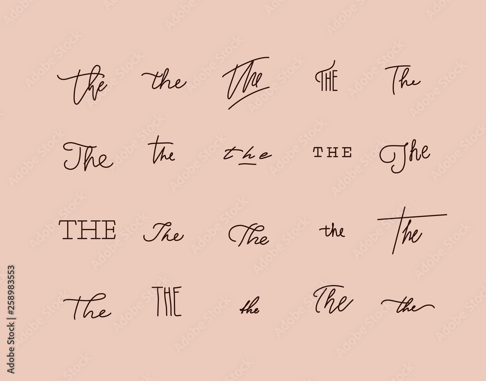 Minimalist style symbol the beige
