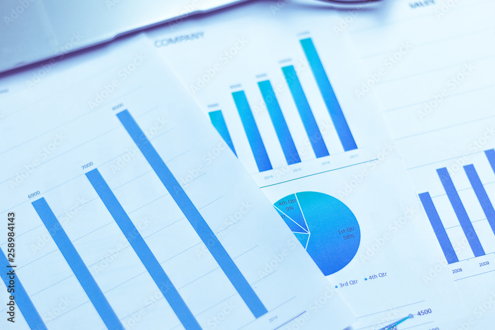 Many charts and graphs reflect the company's concept of data collection and statistical performance in the past year. Many charts and graphs reflect the company's concept of data collection and statistical performance in the past year.