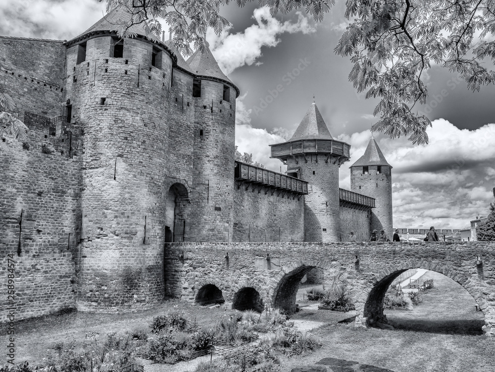 old castle carcassonne